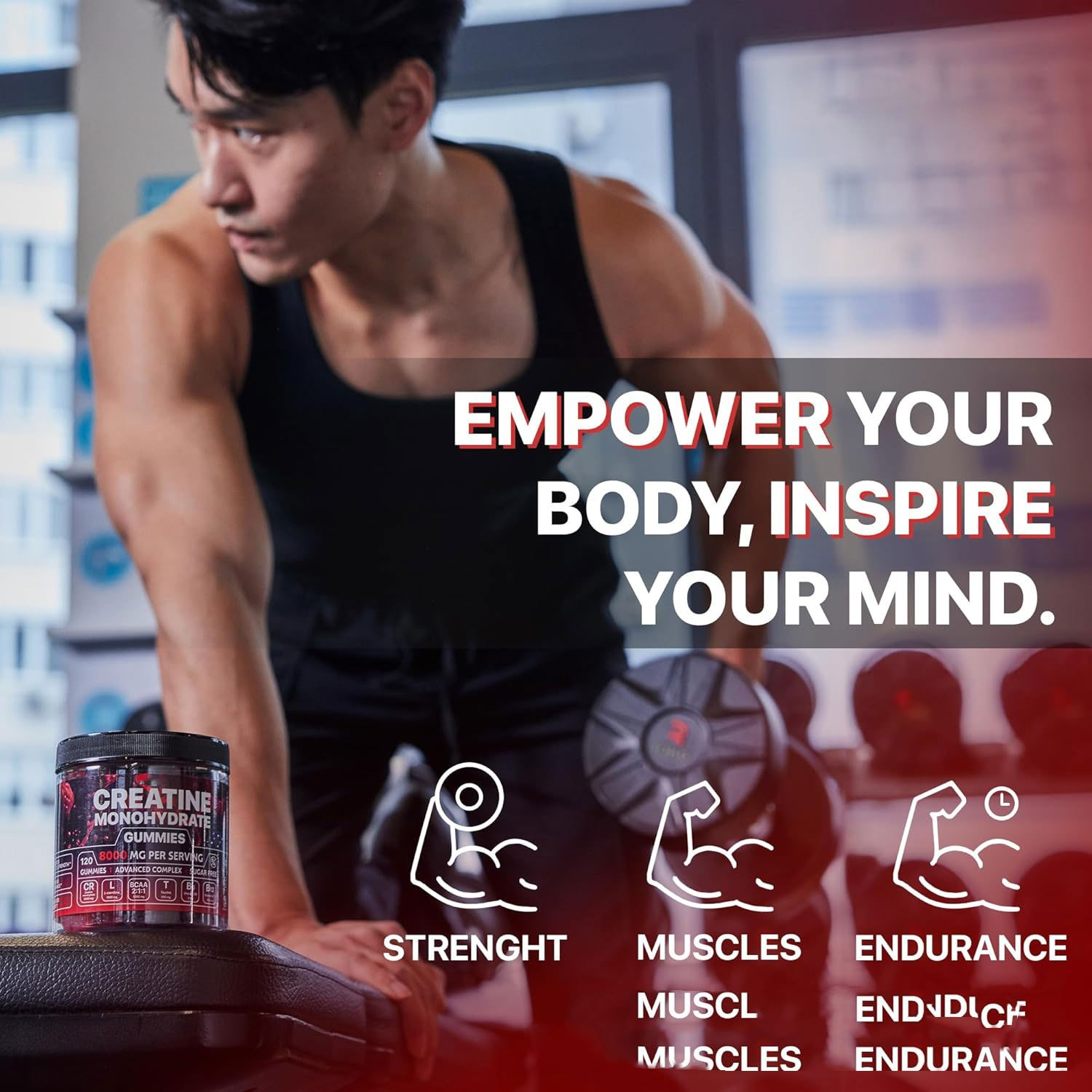 Muscle Boost Booster Muscle Boost Gummies – Strength & Recovery Supplement Gummies for Men ...