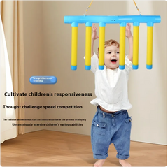 Kids sensory toy in blue with USB charging cable — develops hand-eye coordination for ages 3-14